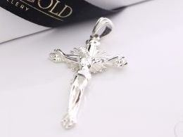 srebrny krzyżyk z panem jezusem, srebrne krzyżyki z panem jezusem, srebrna biżuteria dewocjonalia, dewocjonalia srebrne, srebrny krzyżyk z panem jezusem na prezent, srebrne krzyżyki z panem jezusem na prezent, srebrny krzyżyk na chrzciny, srebrne krzyżyki