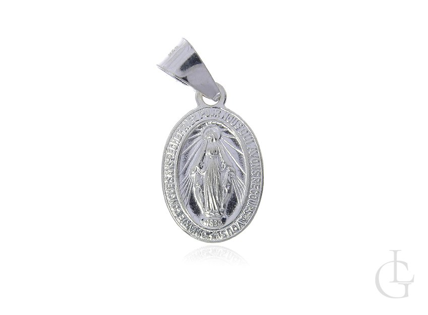 Medalik srebrny pr.0,925 Matka Boża Nieustającej pomocy cudowny medalik