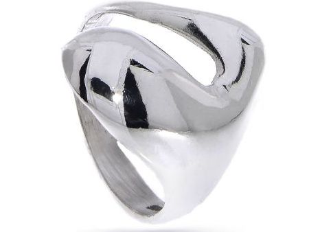 Ciekawy pierścionek ze srebra pr.0,925