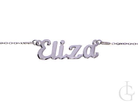 Eliza naszyjnik srebrny damski zawieszka i łańcuszek