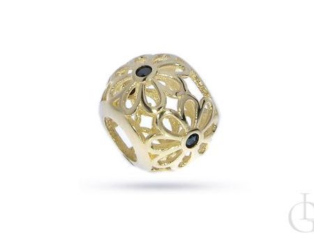 Złoty charms bead ażurowa kulka z klasycznego złota pr.0,585
